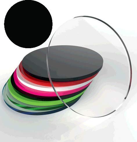 Cerchi In Plexiglass Bianco 3mm - Diametro 50cm - Taglio Laser Precisione - Per Decorazioni E Lavorazioni - Foto 2