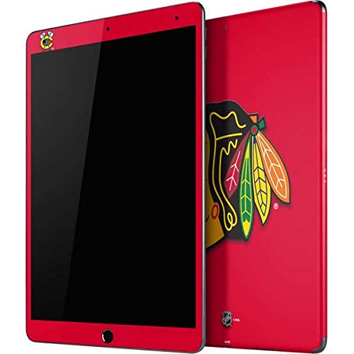 Skinit Decal Tablet Skin Compatible with iPad Air 13in M2 (2024) - Officially Licensed NHL Chicago Blackhawks Solid Background Design