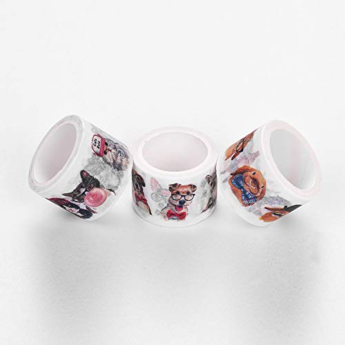 3pcs decorativo conjunto de fita de papel de mascaramento para scrapbooking diy decoração dom embala