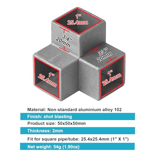 Listado y reviews de Tubo cuadrado de aluminio los 10 mejores. 7 Imagen adicional