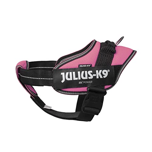 IDC Powair Harness, Size: M/0, Pink + IDC Powair Chest Pad, Size: M, Pink