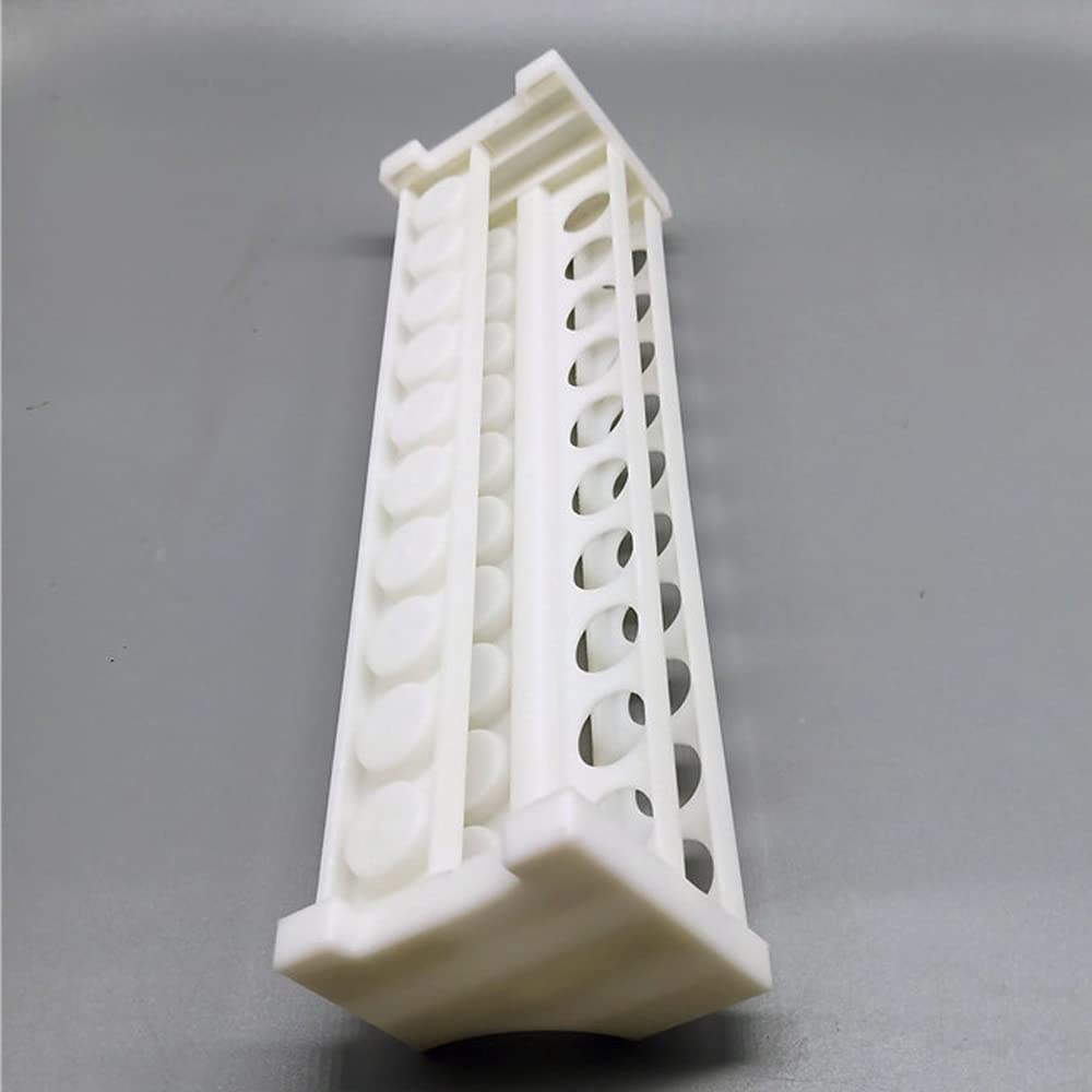 Support Pour Tubes à Essai En Plastique - Lot De 4, Couleur Aléatoire, 17x6x4 Cm - Pour Laboratoire, école, Expériences Scientifiques