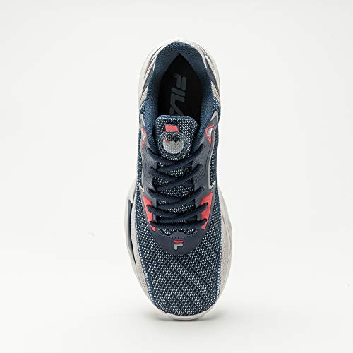 Tênis Fila Punch, Masculino, Marinho/Prata/Vermelho, 39