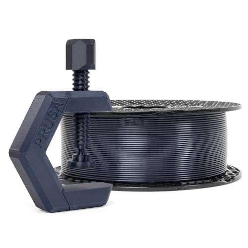Image of Prusament 3D Printer Premium Filament PETG Shimmering Violet 1.75mm - 1kg Spool - High Precision ±0.02 mm - Low Stringing - Strong Layer Bond - No Tangling - Ideal for Beginners & Professionals