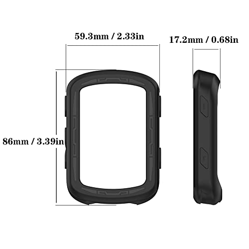 Image of Screen Protector for Garmin Edge 840 Solar /Edge 540 GPS and Silicone Case