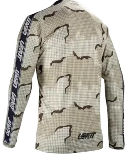 Maillot MTB Gravity 3.0 LEATT en tissu stretch extensible et résistant L