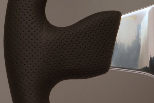 Amazon | NARDI(ナルディ) NARDI 1(ONE) METAL ブラックレザー