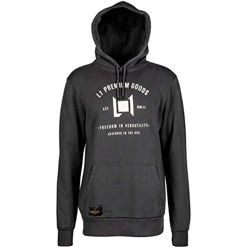 Nitro Unisex Wordmark Pullover'20 Hoodie, Vintage Black, L EU