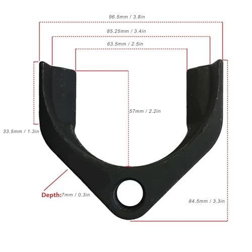 Headerbs CV-Gelenk-Achsen-Entfernungswerkzeug, 63 Mm CV-Gelenk-Abzieher, Karbonstahl-Radantriebsachsen-Riemenscheibe, CV-Gelenk-Gleithammer-Adapter. Geeignet für Gleithammer