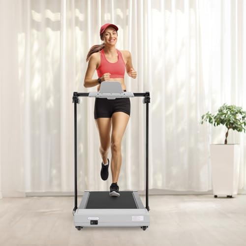 Caminadora plegable eléctrica para casa 2.0HP 265 lb miniatura 5