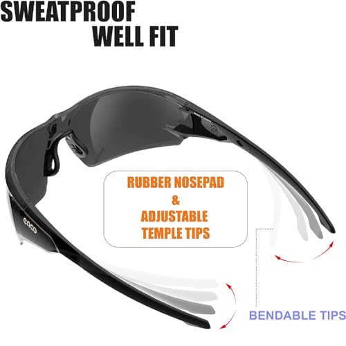 EAZYRUN Activate your Life! Small Baseball Sunglasses for Youth, Running Cycling outdoor Sports.…4