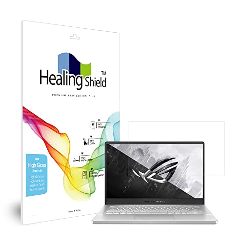 Muellery Healingshield XLV[tیtB Screen Protector Light Oleophobic High Gloss Film Compatible with ASUS ROG Zephyrus G14 GA