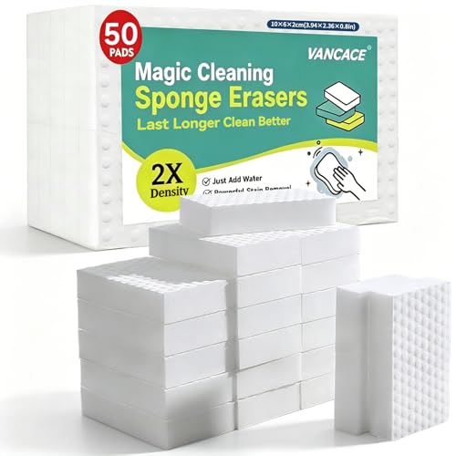 Magic Sponges Melamine Eraser 50-pack