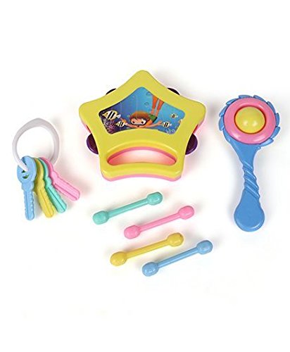 Ratnas Little Doll Rattle Set 6 pcs for Infants. Sweet Musical Sounds from rattles Makes Baby Happy. (B07656BMPB) Amazon Price History, Amazon Price Tracker