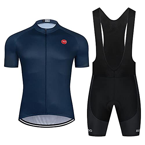 Ensemble de cyclisme d'été à manches courtes pour homme avec rembourrage en gel 20D, séchage rapide Cover