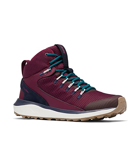 Columbia Damen Trailstorm Mid Waterproof Wanderschuh, Marionberry/Deep Water, 38 EU Weit