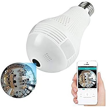Wemake Wi-Fi 960p HD 360° Viewing Area Security Camera