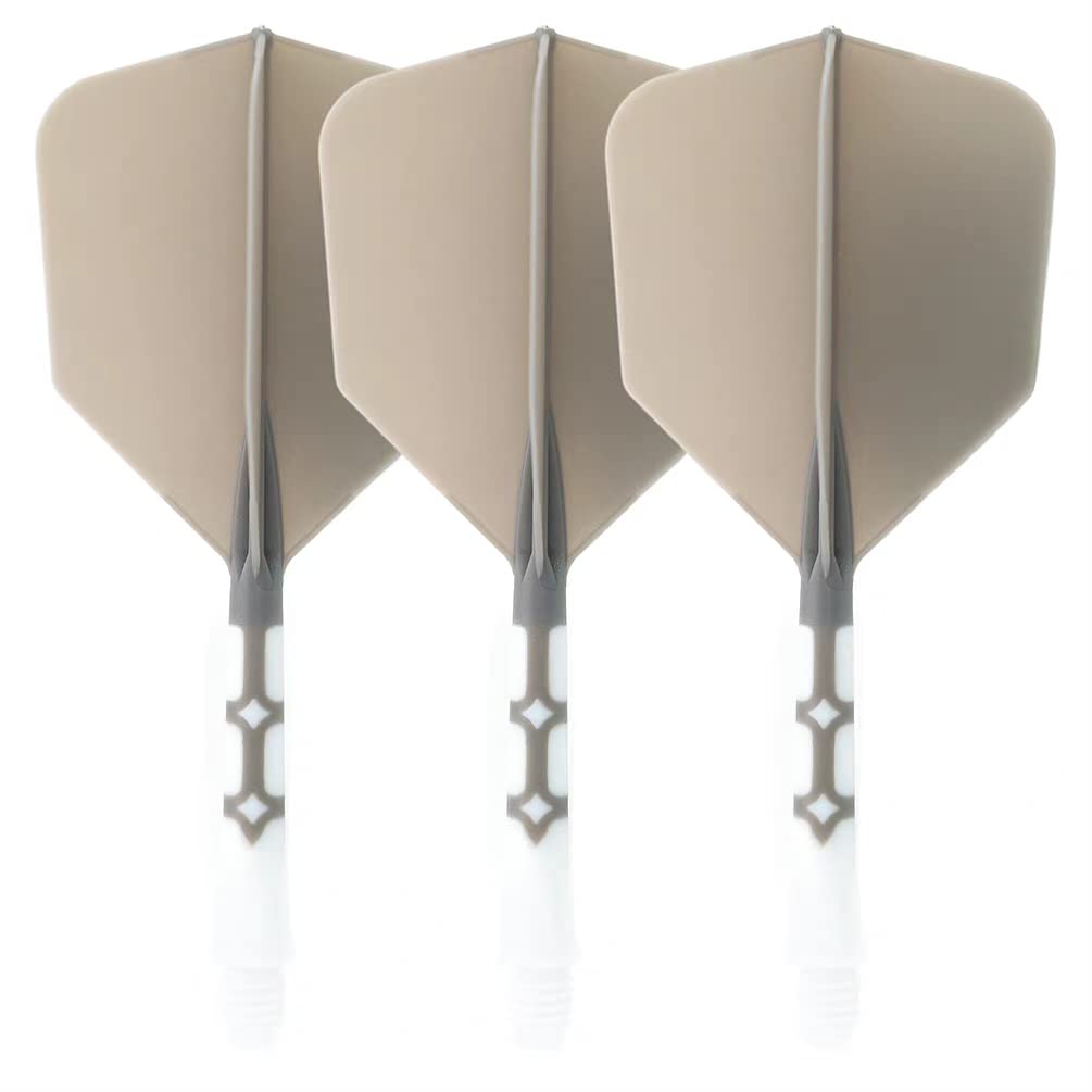 CUESOUL Rost T19 Eje de dardo Integrado y Forma de alas Grandes, Juego de 3 - 5