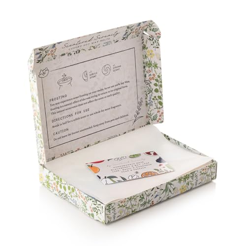 Juego de regalo de lujo de cera derretida aromática ideal para aniversarios y hogar 3