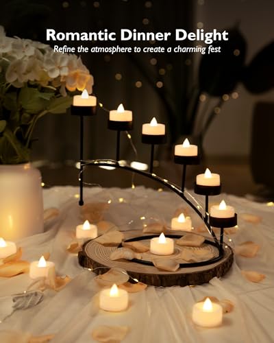 Image of Beichi 100-Pack Flameless LED Tea Light Candles Bulk