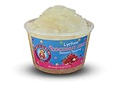 LYCHEE Fruit Coconut Jelly Dessert Topping by Buddha Bubbles Boba (Lychee Jelly)