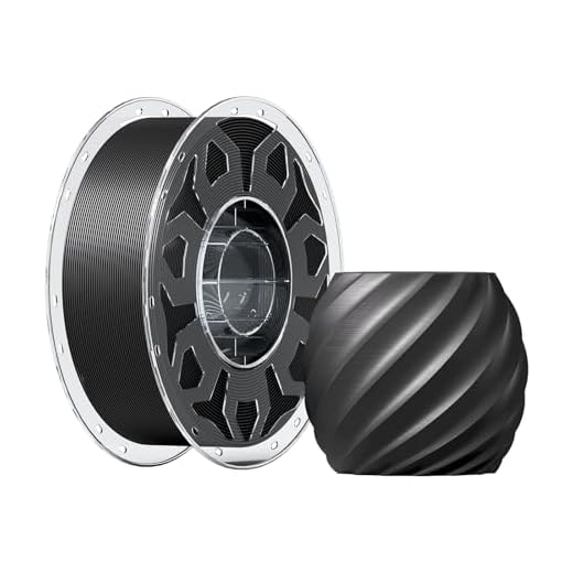 Creality PLA Filament 1.75mm Black, 3D Printer Filament 1kg (2.2lbs) Spool, High Toughness & Warp-Free, Dimensional Precision ±0.03mm, Printing Filament for All FDM 3D Printers