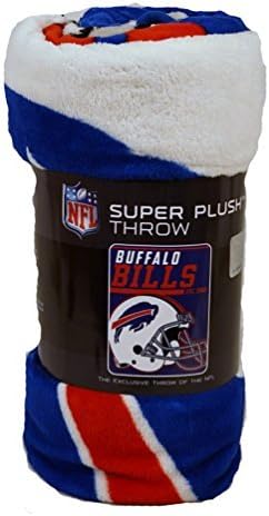 Officially Licensed NFL "40 Yard Dash" Micro Raschel Throw Blanket, 46" x 60", Multi Color