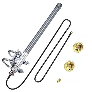 Bingfu 3dBi Helium Antenne 868 MHz LoRa Antenne Outdoor LoRaWAN Fiberglas Signalverstärker Antenne für RAK Nebra Bobcat HNT Hotspot Miner SyncroBit LoraWan Gateway Lora Module Repeater