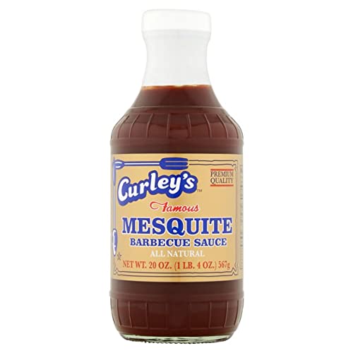 Curley's Mesquite 20oz Barbecue Sauce, 2 pack
