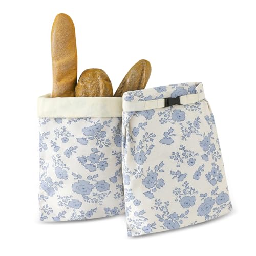 Beeswax Bread Bags for Homemade Bread (2-Pack)