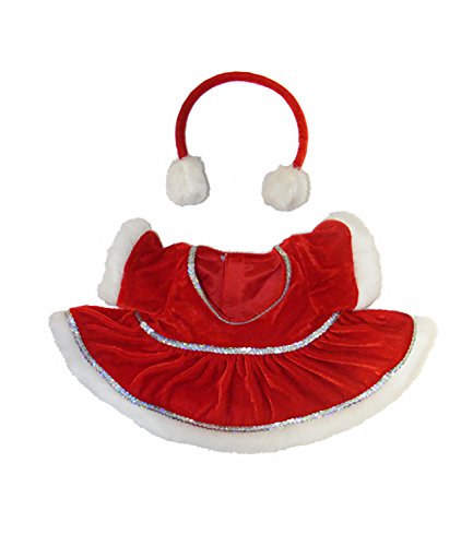 Stuffems Toy Shop Ours en Peluche Wonderland Rouge d'hiver Vêtements Taille Adaptable 8 « -10 » Build-A-Bear Amis et Faire Vos Propres Animaux en Peluche Cover