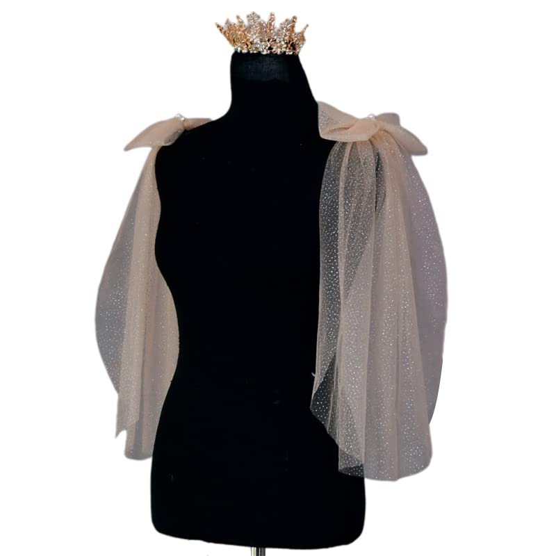 Youngy Lightweight Yarn Shawls Shoulder Wraps for Bridal Wedding Party Evening Dress and Formal Special Occasion Dresses