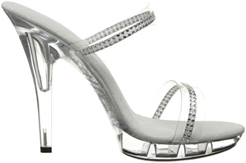 Ellie Shoes Women's M-Loretta, Clear, 8 M US | Image 5