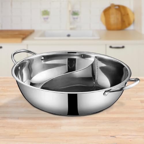 Ollas divisorias para olla caliente china de 34 cm antiadherentes 7