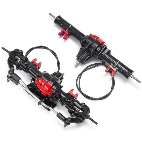 Essieux RC D90 de précision en métal renforcé pour modification haut de gamme 1/10