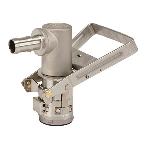 Graco 17C908 Micro Matic RSV Dispense Coupler, 3/4" Barbed Outlet, Stainless Steel