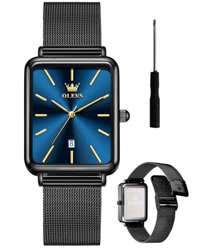 Image of OLEVS Watch for Women Analog Quartz Original Womens Watch Fashion Ultra Thin Minimalist Silicone Strap Waterproof Slim Watches for Ladies