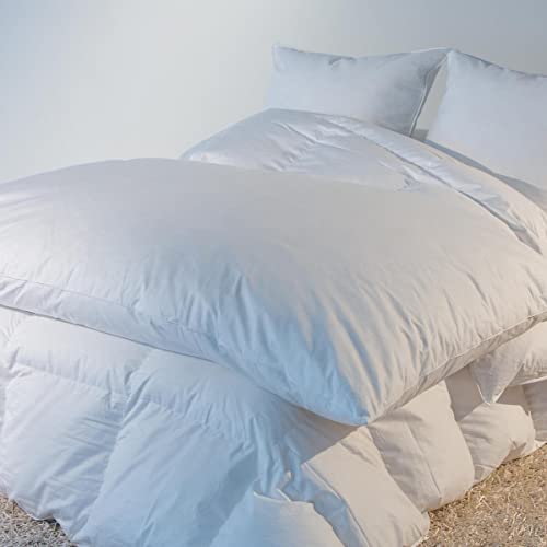 CASTEX - Édredon Gonflant Blanc Plume-Duvet 140x160