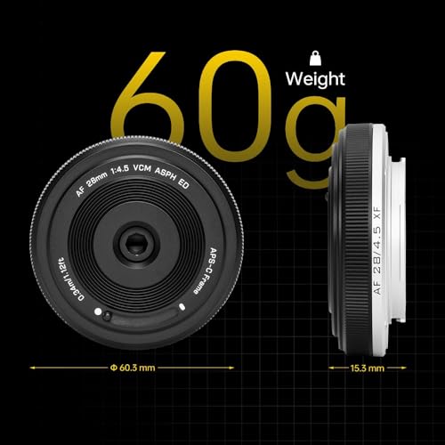 Objectif AF 28mm F4.5 Fujifilm X grand angle pancake ultra léger - 3