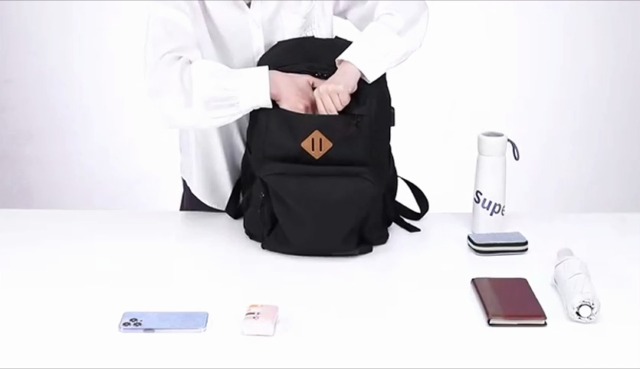 KEOFID Anti-Diebstahl Laptop Rucksack - Handgepäck Rucksack Mit USB