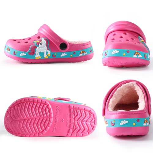 Image of Kids Clogs for Boys Girls Lightweight Slip-On Sandals Water Shoes Beach Pool Slippers for Toddler /Little Kid