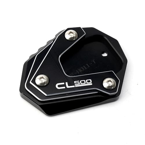 Extension de béquille latérale moto CL500 CL250 coussin élargisseur aluminium