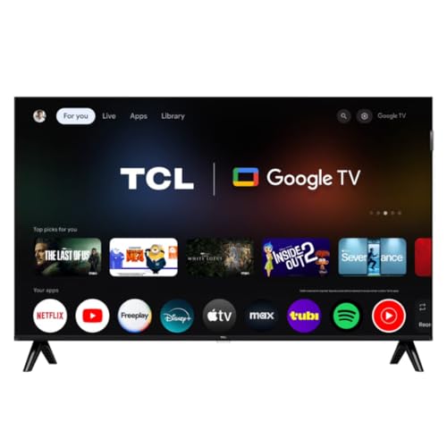 TCL 43-inch 43Q31K Class Q3K Series FHD QLED Smart Google TV Bluetooth(Renewed)