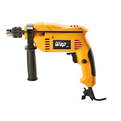 WAP Furadeira Elétrica De Impacto Efi 600K10 600W Mandril 3/8” 127V Maleta E Acessórios Trena Chaves