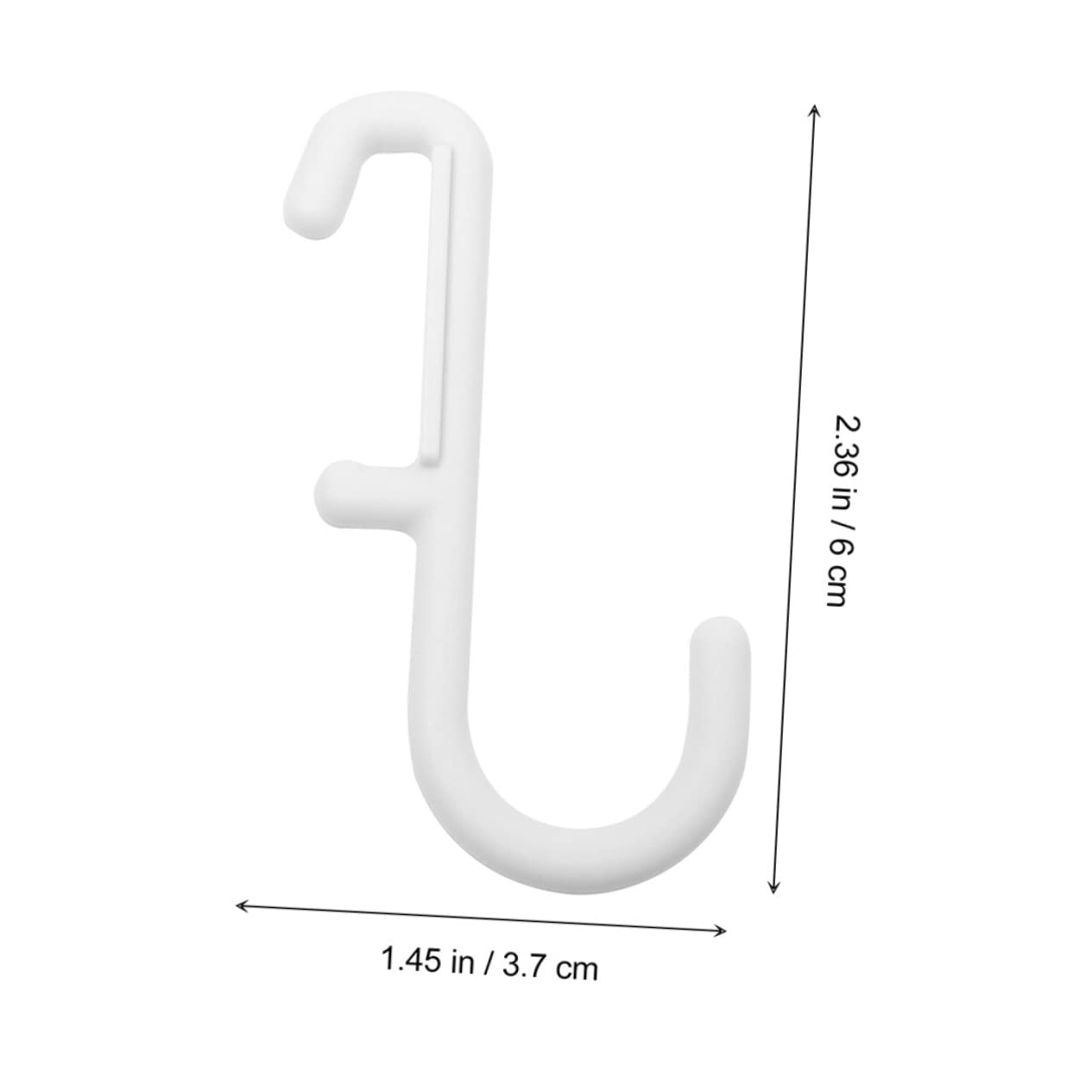 Veemoon Pegboard Shelf Hooks 10pcs Plastic Garage Pegboard Organizers Wall Hanging