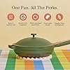 Our Place Always Pan 2.0 | 10.5" Ceramic Pan with Modular Lid, Steamer Basket & Spatula | Patented 10-in-1 Nonstick, Non-Toxic Cookware Made Without PFAS | Induction & Oven-Safe up to 450°F | Sage #1
