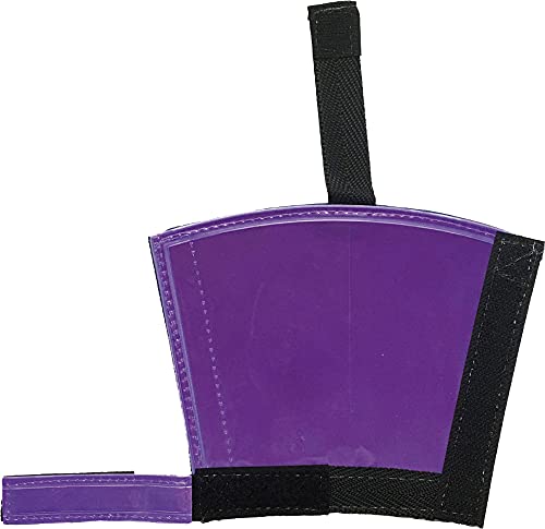 ミズケイ フルハーネス ランヤード 反射カバー 「目立ち帯」 パープル 1枚入り 4100125