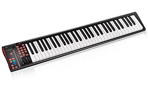 iCon iKeyboard 6X USB MIDI Controller Tastatur mit 61 Tasten