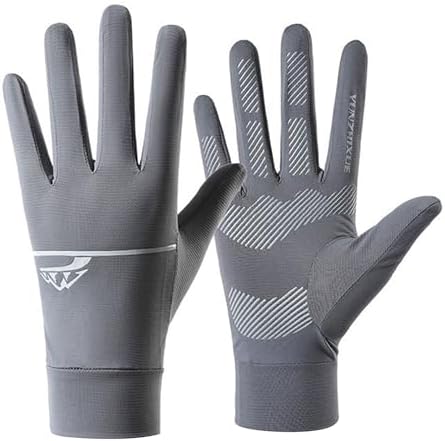 TINAYAUE Ice Cool Outdoor Cycling Gloves for Men Women UPF50+ Ant...