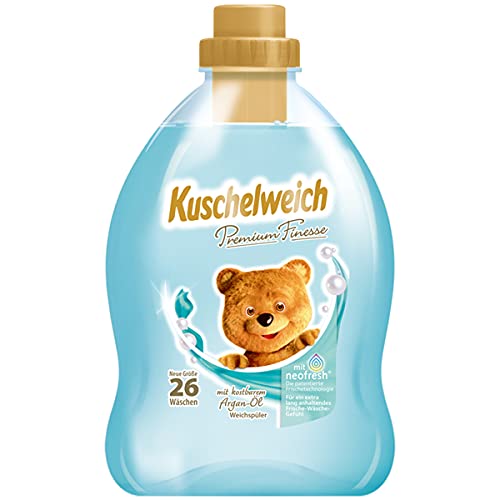 Kuschelweich Premium Weichspüler Finesse mit Argan Öl 26 WL 750ml